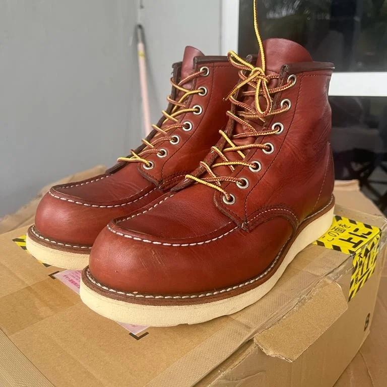 Red wing 9106, Men's Fashion, Footwear, Boots on Carousell