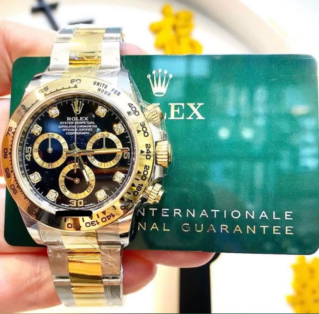 Rolex 116503 Daytona TT diamond black 