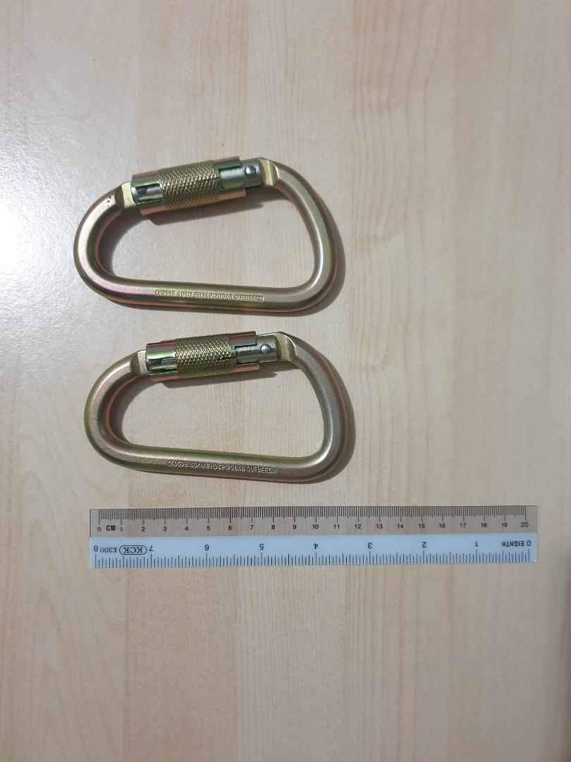 Rope access carabiner 40KN, Sports Equipment, Other Sports Equipment