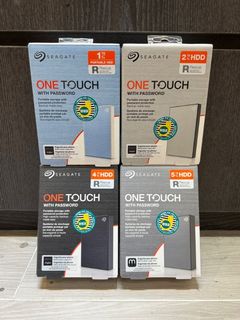 🔥🌟全新現貨🌟🔥Seagate 1TB 2TB 4TB 5TB 2.5"One Touch External Hard Disk With Password64177341905665110