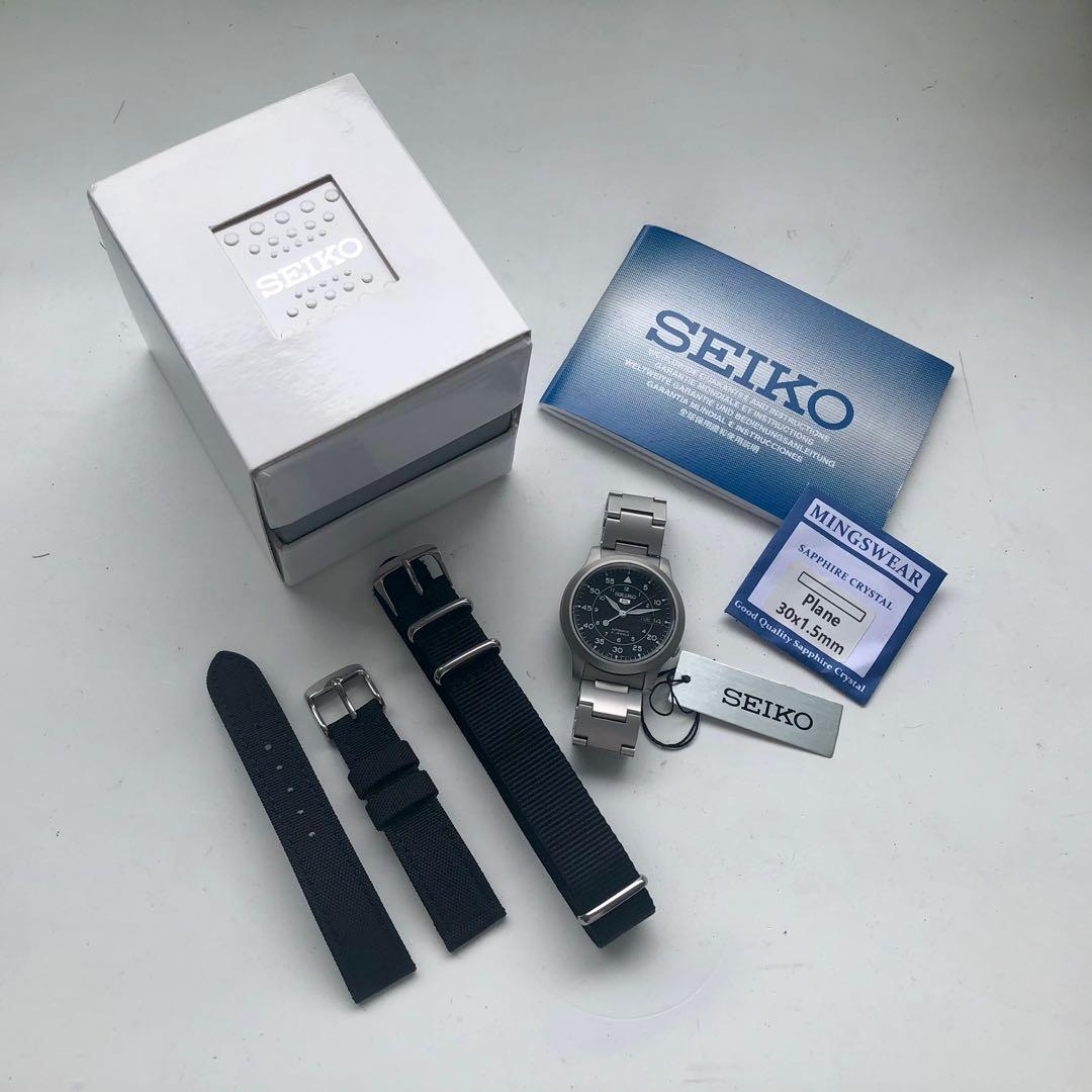Seiko snk809 sapphire discount