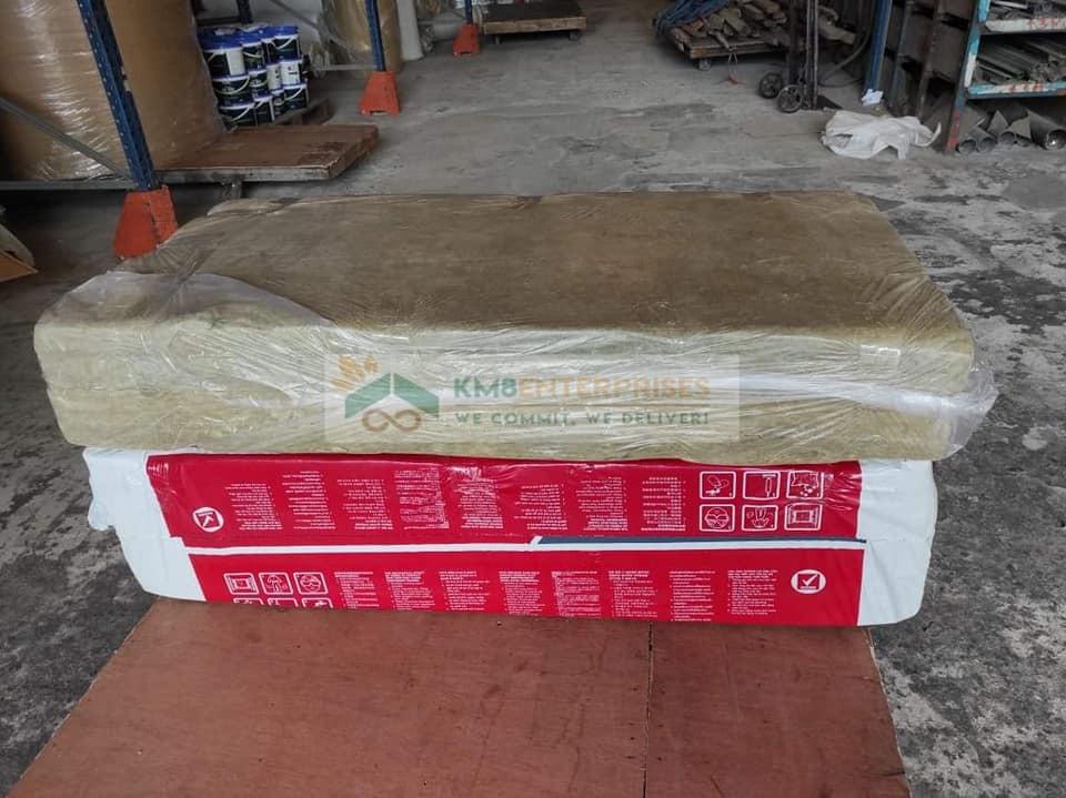 SLAB TYPE ROCKWOOL SOUNDPROOFING INSULATION (Category: Construction & Building Materials) located in Marikina City. Submitted by christine_km8enterprises (Listing ID 1167748747, Image 1). Description: Mineral wool insulation 👉🏻BIG DISCOUNTS for bulk orders👈🏻 Blanket Roll type - 0.6mtr x 5mtr Board (Slab) type - 0.6mtr x 1.2mtr Thickness - 50mm , 75mm and 100mm with different densities *Fire resistant *Heat insulating *Non-combustible *Moistur