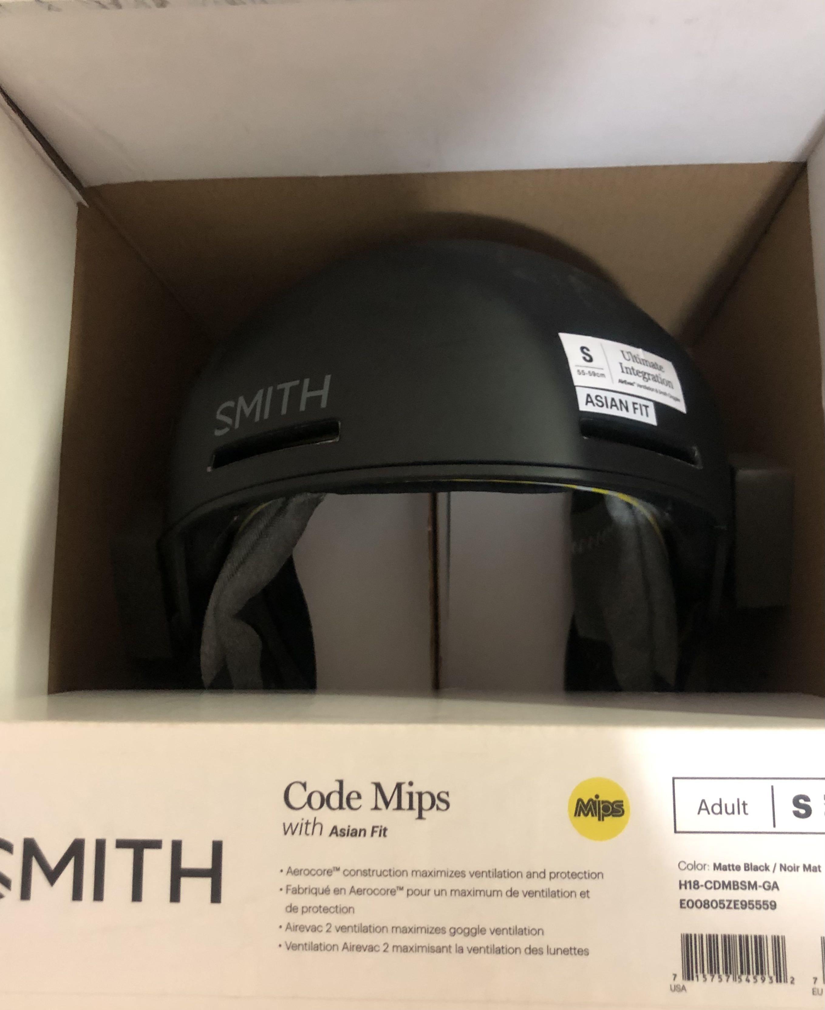 smith code helmet asian fit MIPS a day off Smith Code Mips Round Contour