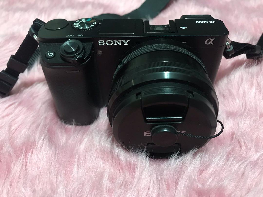 Sony a6000 w/ kit lens, Photography, Cameras on Carousell