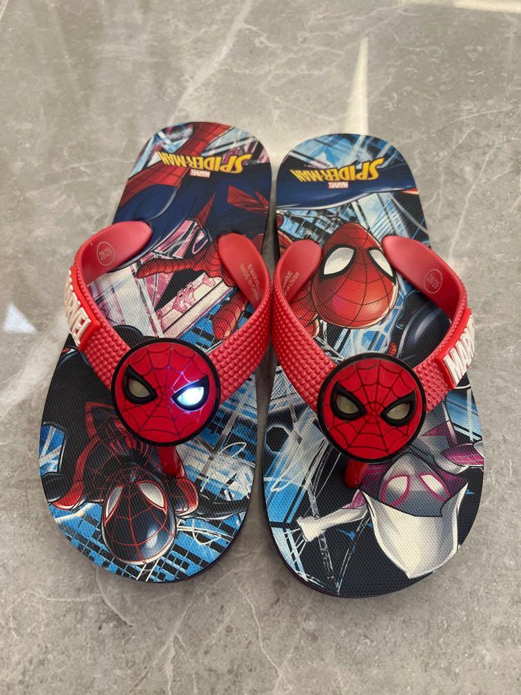 Spiderman slippers best sale size 1