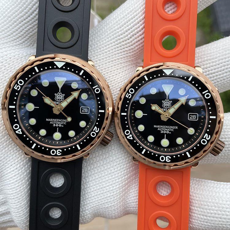 Steeldive Bronze Tuna V2 New Men s Fashion Watches Accessories Watches on Carousell