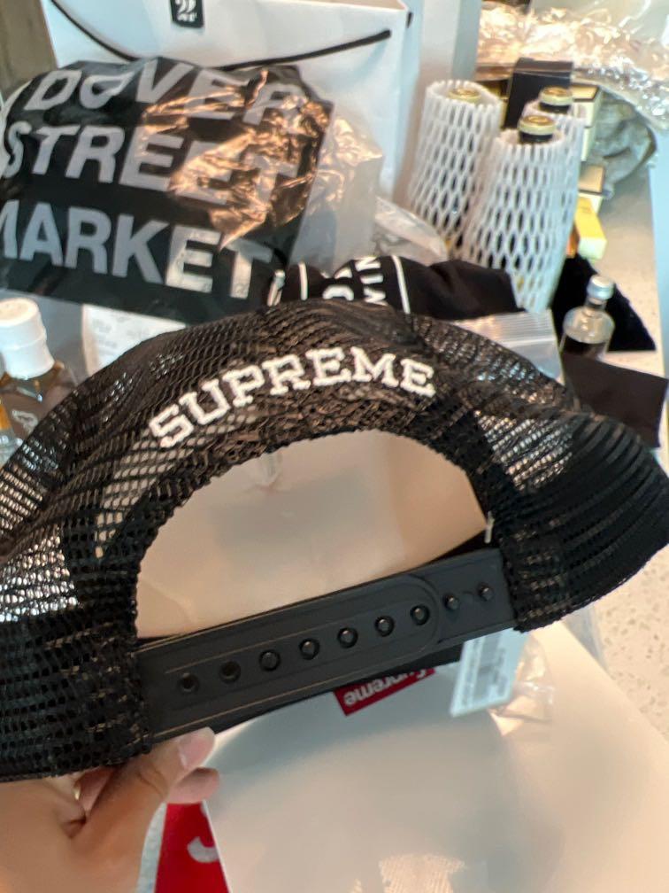 Supreme BLACK Antihero dog cap