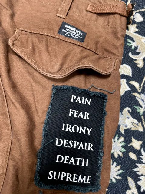 Supreme X The Crow cargo pant