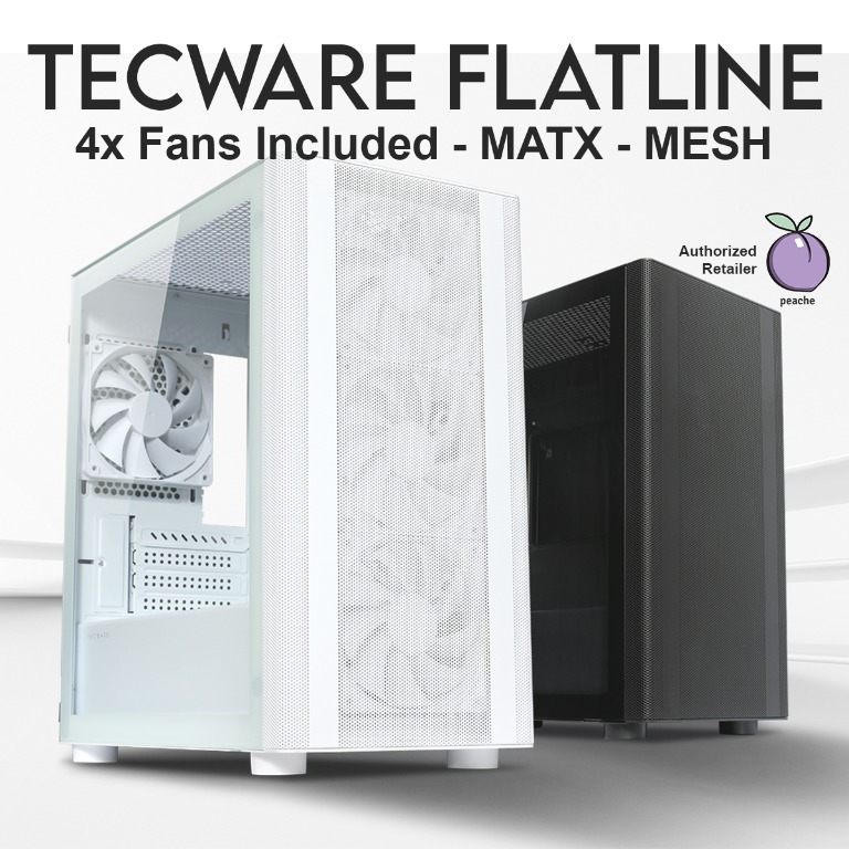 tecware-flatline-tg-matx-itx-pc-casing-case-chassis-black-white