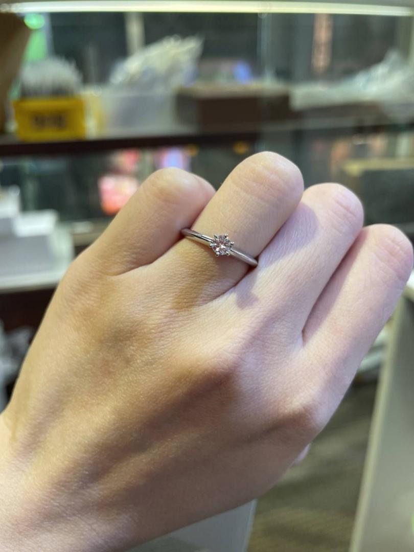 Tiffany 0.3 carat ring hot sale