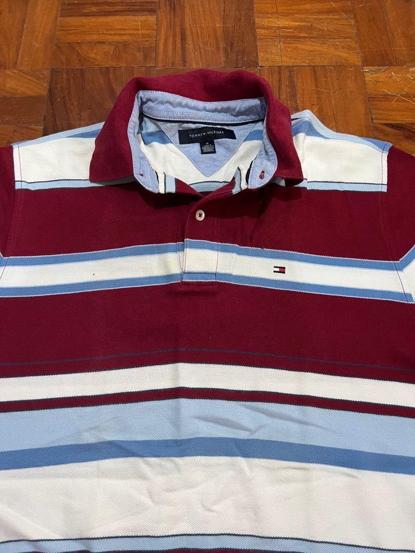 Tommy Hilfiger Polo (Category: Tshirts & Polo Shirts ) located in Quezon City. Submitted by dclutter_ph (Listing ID 1167662811, Image 1). Description: imported well used, has a small flaw (3rd photo).
