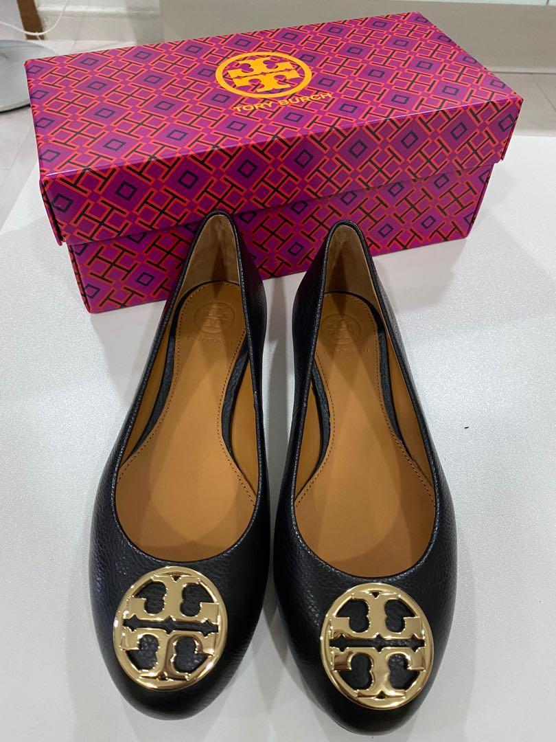 BNIB Tory Burch Chelsea ballet flats, Luxury, Sneakers & Footwear on  Carousell