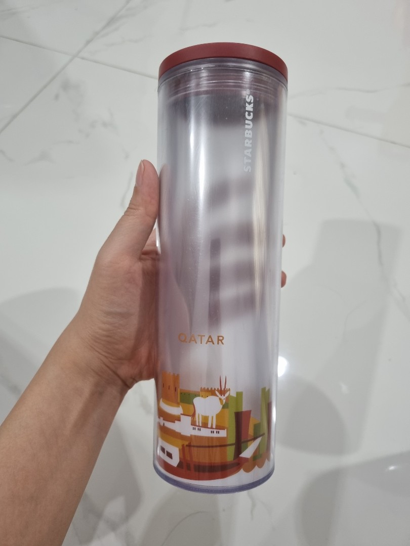 Tumbler starbucks qatar, Kitchen & Appliances di Carousell