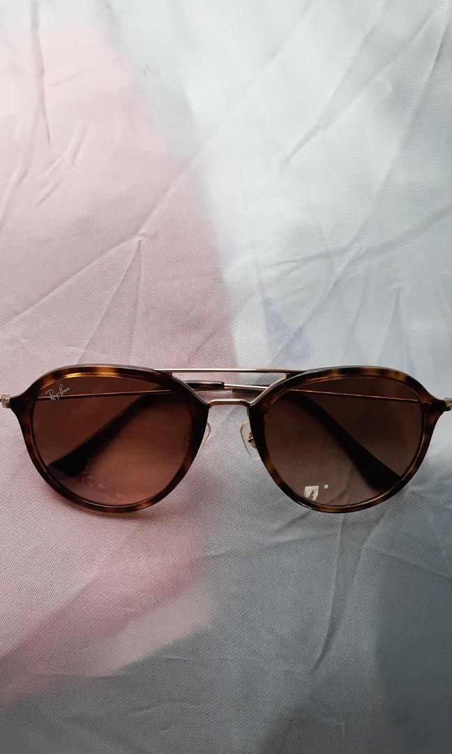 USED ONCE Ray-ban RB4253 Square Sunglasses 53mm Light Havana/Pink Gradient  Brown variant. No dings or scratches. No case. Last price posted. Free  shipping anywhere in the Philippines., Women's Fashion, Watches &  Accessories,