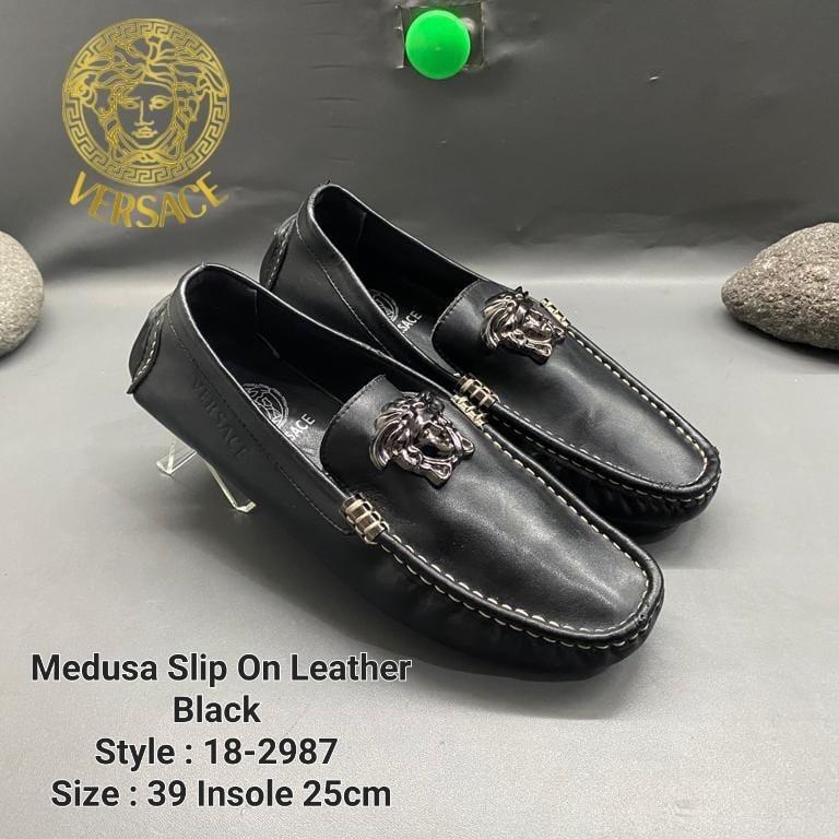 Versace medusa slip deals on