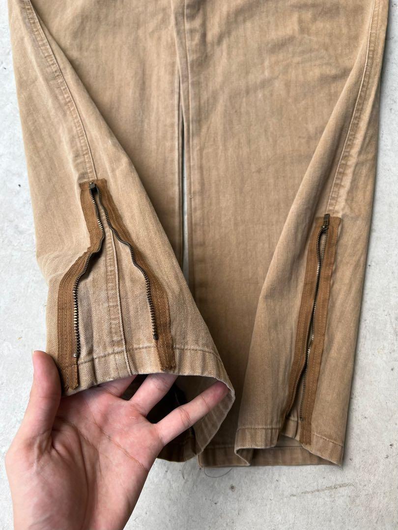 vintage brown pants, Men's Fashion, Bottoms, Chinos on Carousell