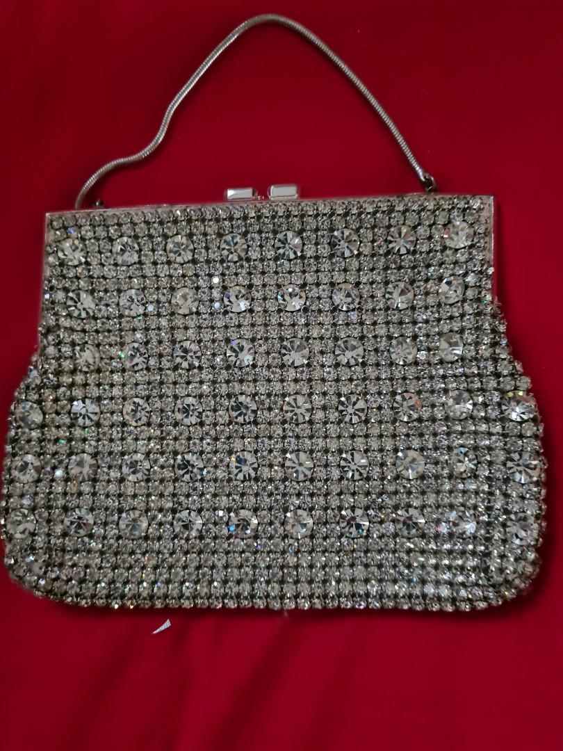 Outrageous Vintage Rhinestone, Sequin, Beaded Vintage Handbag/Purse - Ruby  Lane