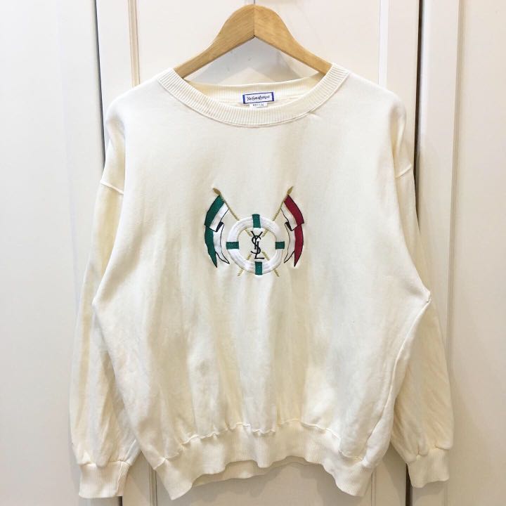 Ysl discount sweatshirt vintage