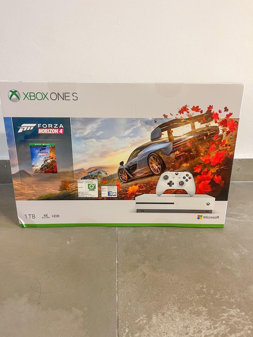 Brand new Xbox One S 1TB Console Forza Horizon 4 Bundle Video