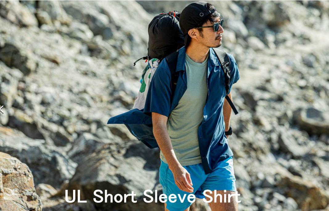 山と道 UL Shirt Lサイズ NAVY - トップス