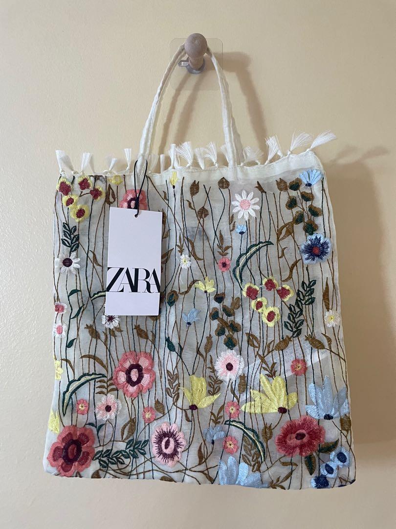 Zara 2025 floral bag