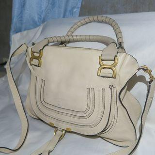 100% Authenthic Chloe Marcie Off White