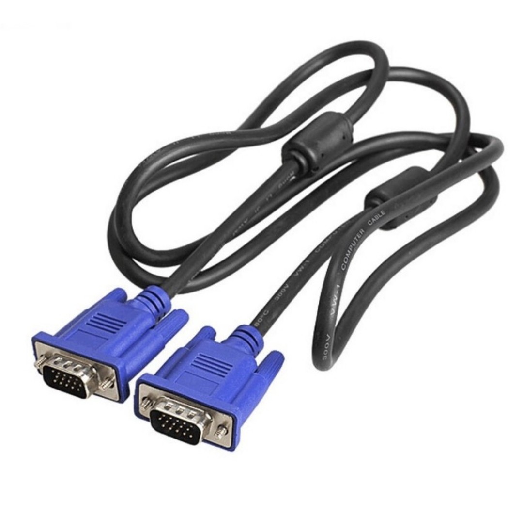 1.5M VGA to VGA Cable Male to Male Cable, Computers & Tech, Parts