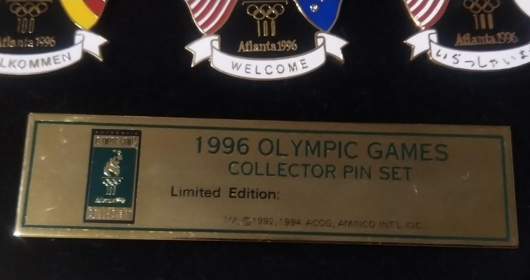 1996 olympic games pins