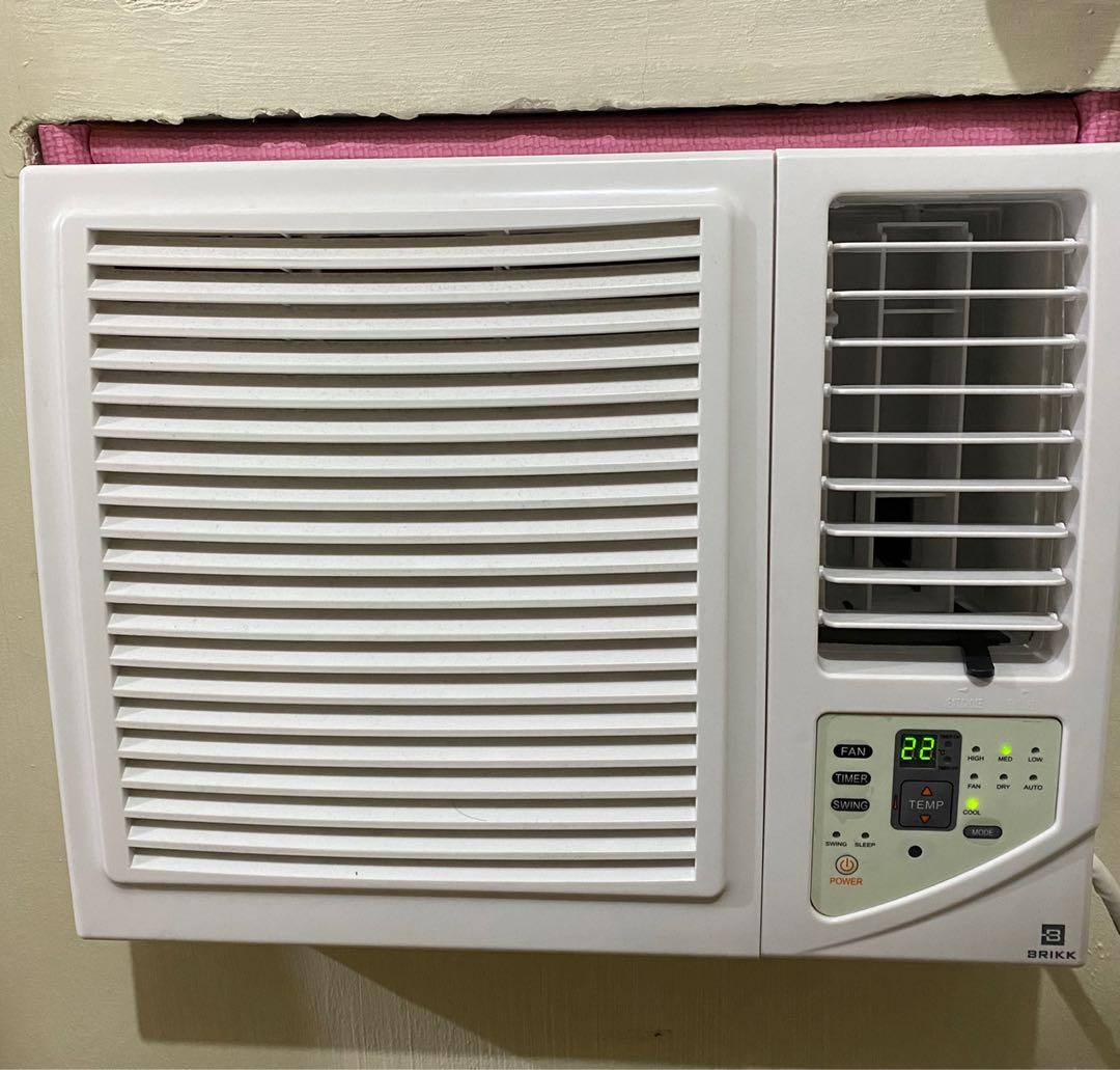 1HP Inverter Grade Window Type Aircon Brikk, TV & Home Appliances