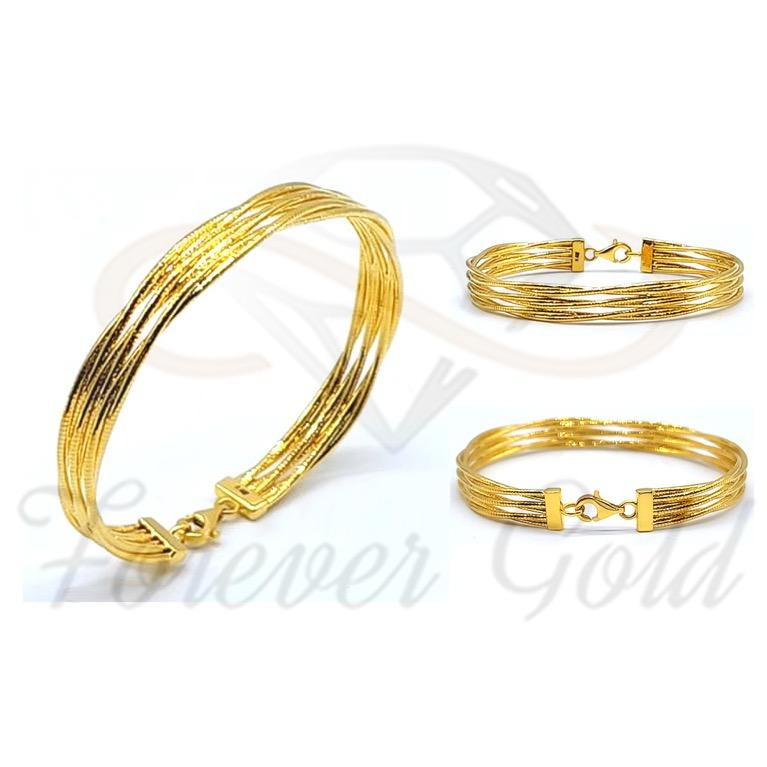 Gold shop bracelet design