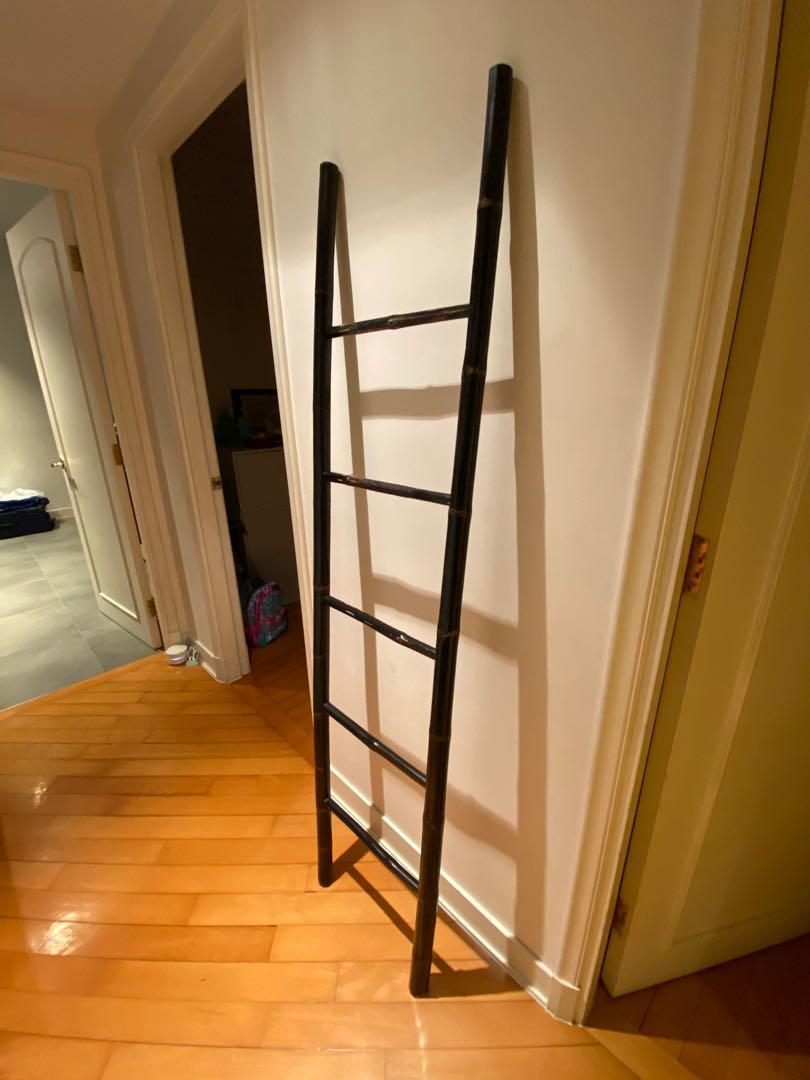 竹製梯bamboo Ladder 傢俬 家居 家居裝飾 家居裝飾 其他 Carousell