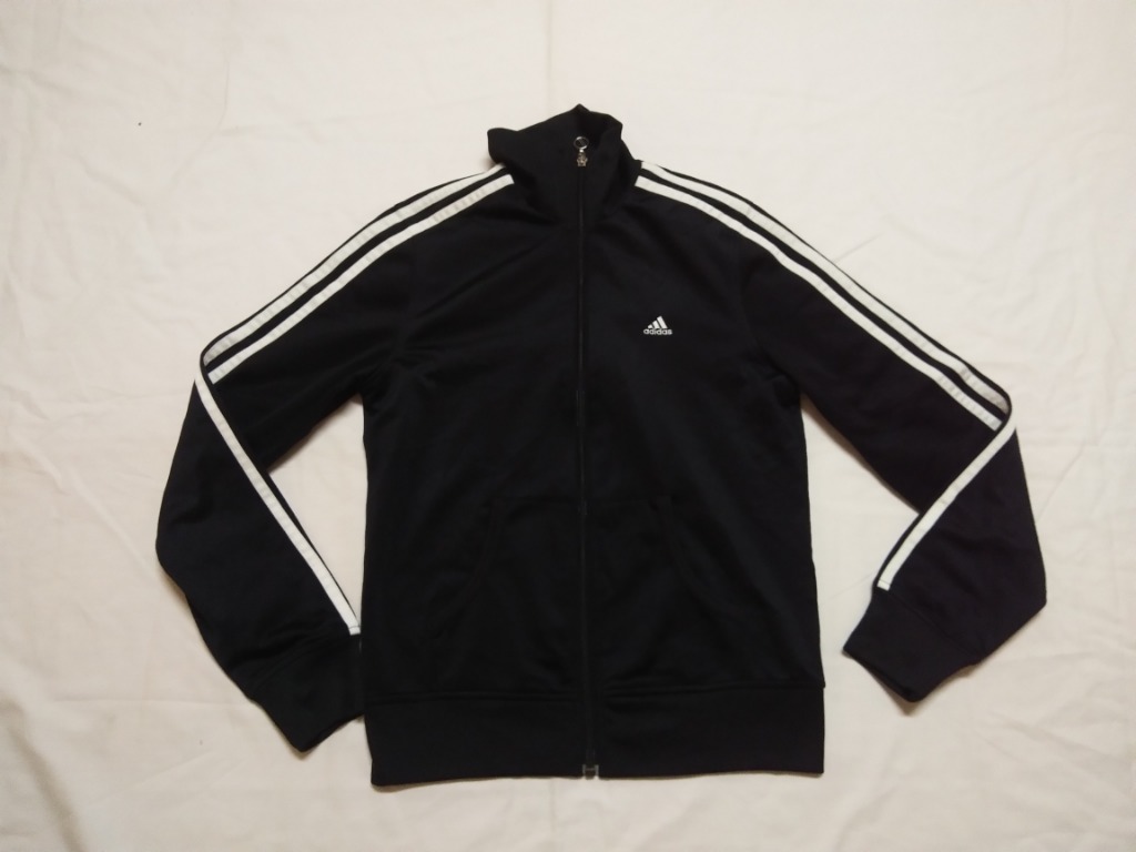 Ladies black hot sale adidas jacket