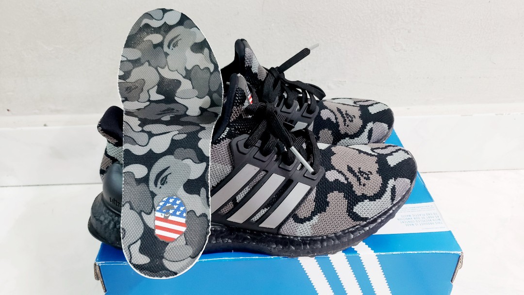 ADIDAS ULTRA BOOST 4.0 BAPE X Men s Fashion Footwear