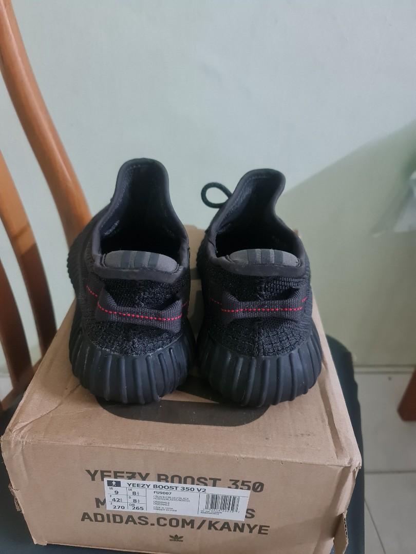 Yeezy supply cheap 350 black reflective