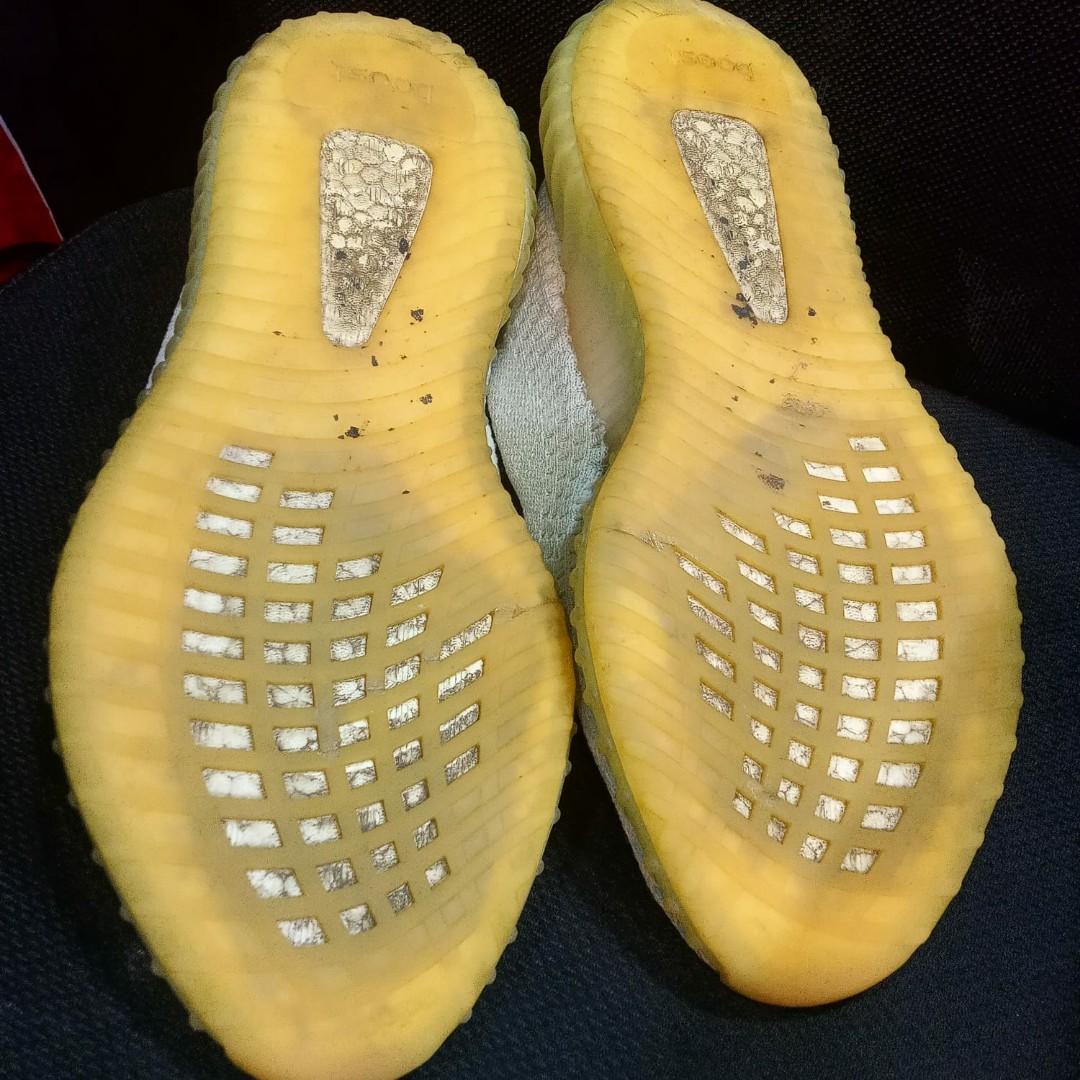cleaning zebra yeezys