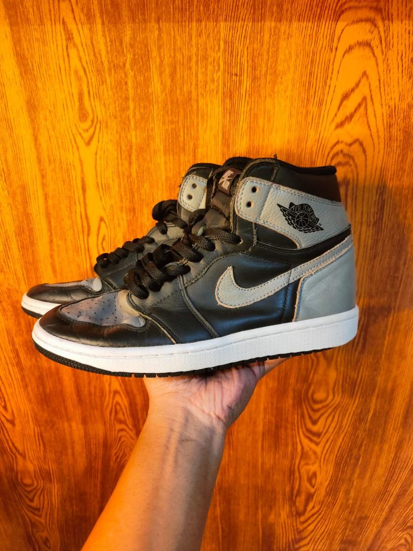 Air jordan 1 retro high OG shadow size 40.5 insole 25.5cm Fesyen