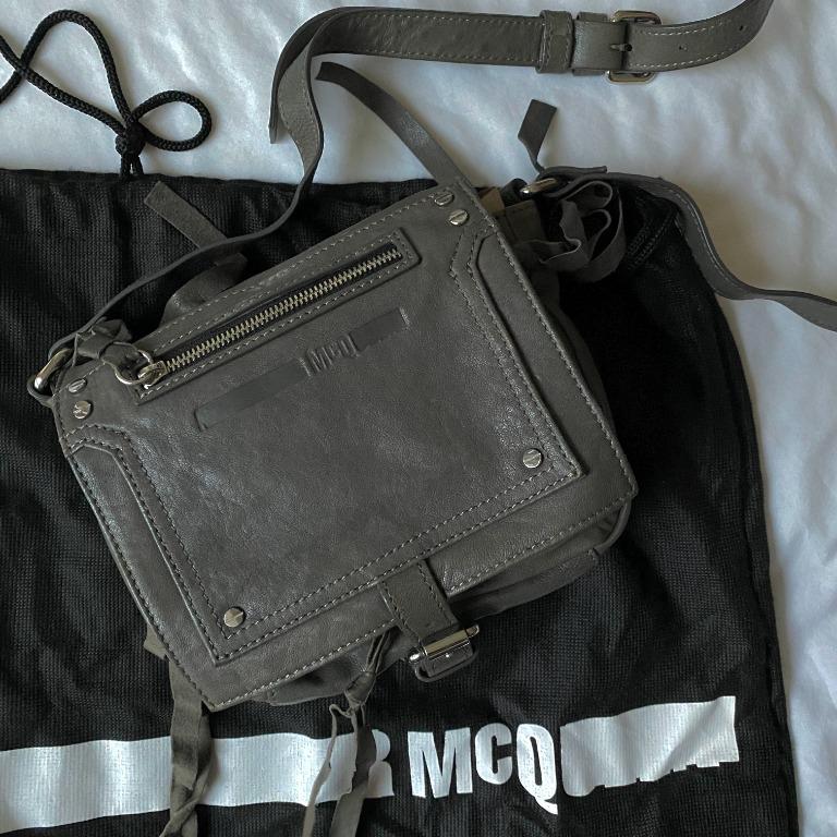 Alexander mcqueen hotsell grey bag