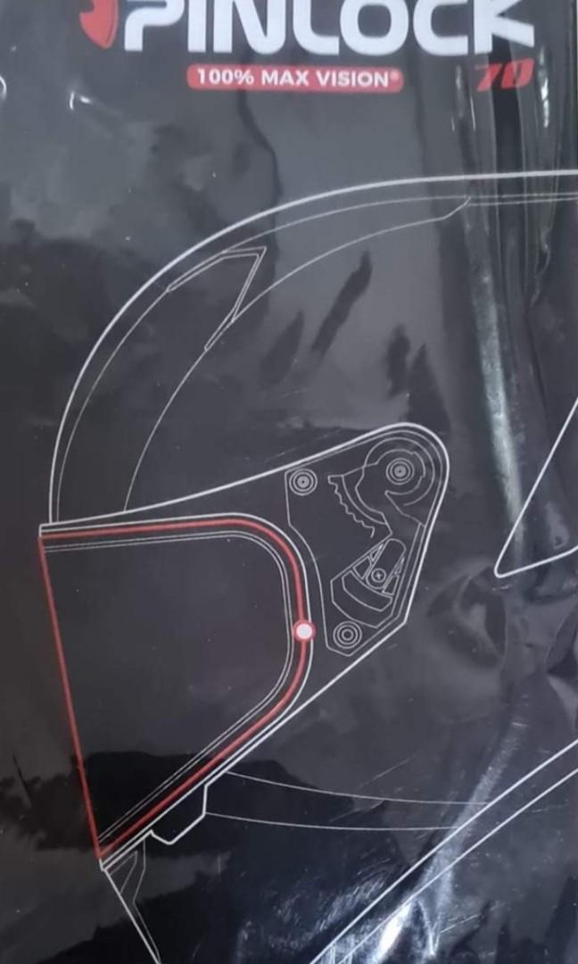 Anti Fog Lens Pinlock for KYT NFR NX 