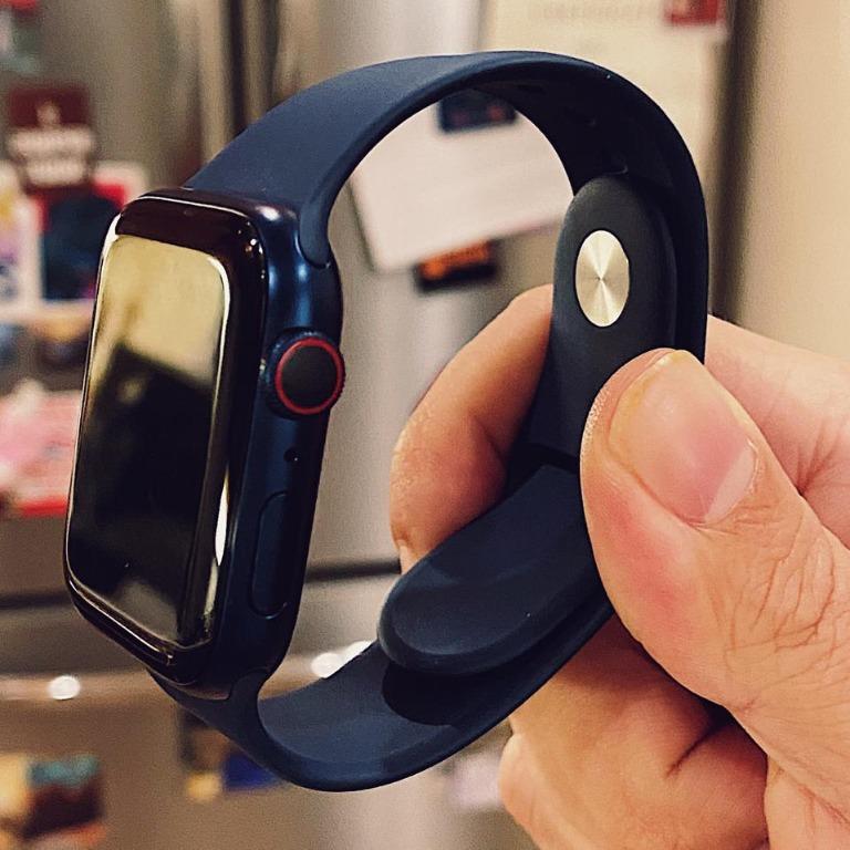 Blue aluminum shop apple watch