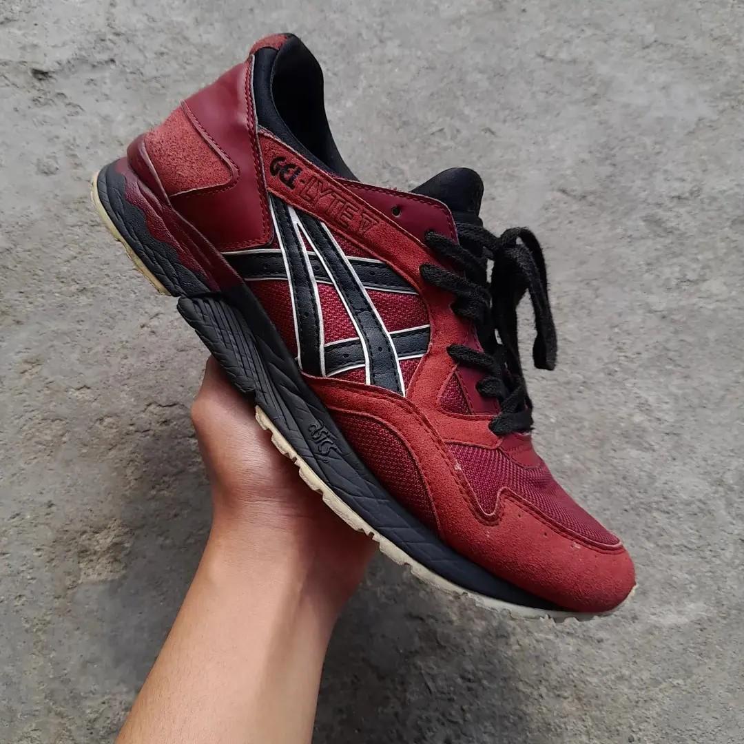 Asics gel discount lyte v pomegranate