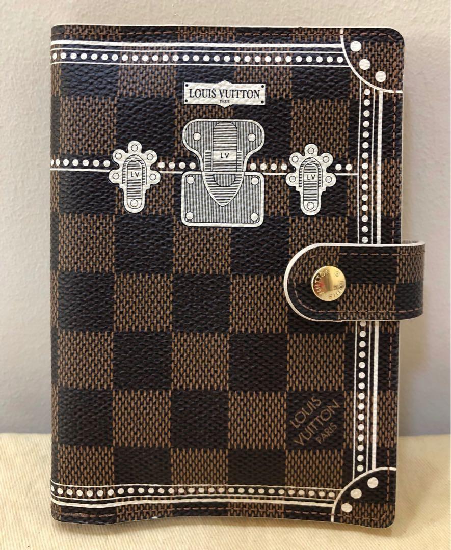 LOUIS VUITTON Damier Ebene Agenda PM Day Planner Cover Limited