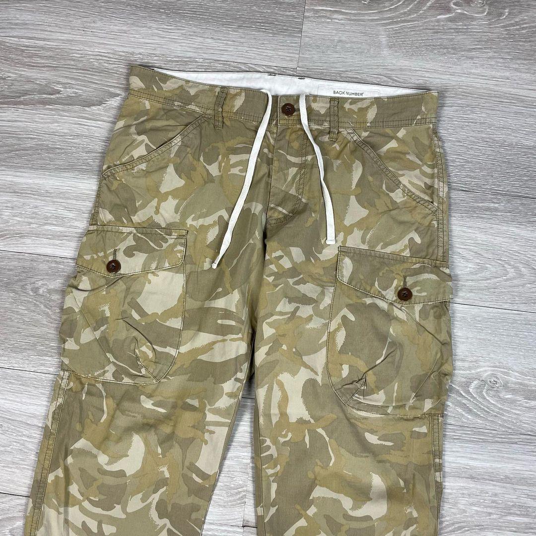 back number cargo ankle pants JNLP37 