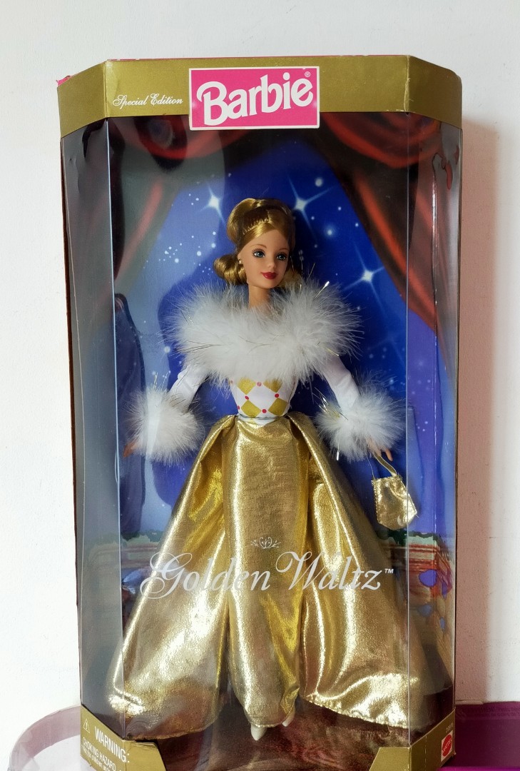 Golden waltz barbie value store