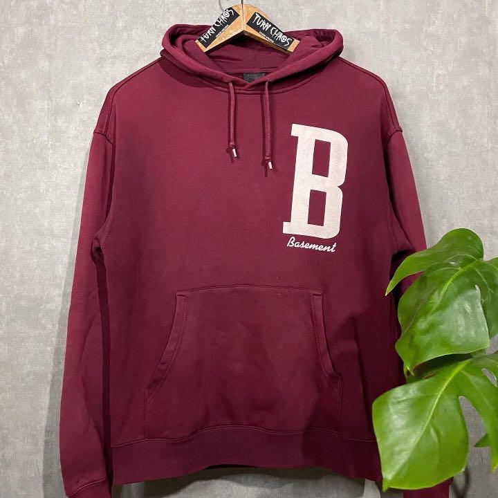 Maroon basement hoodie online