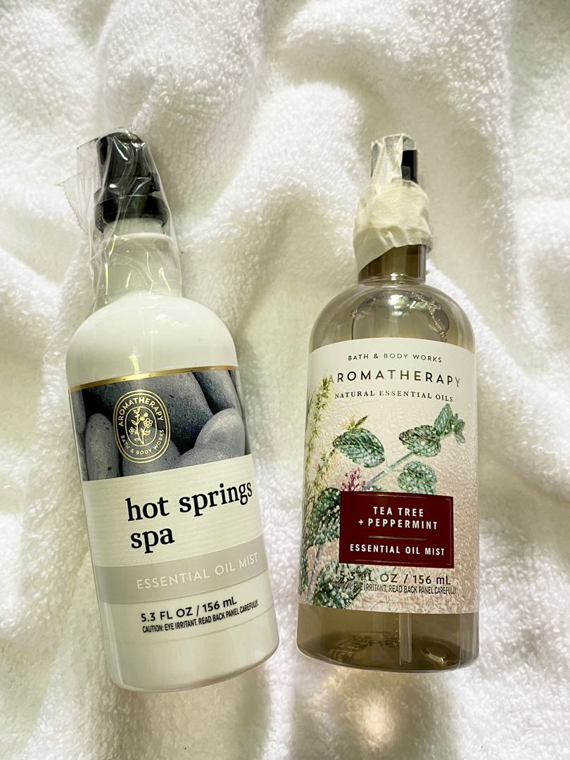 Bath & Body Works Essential Oil Mist price per piece, Beauty