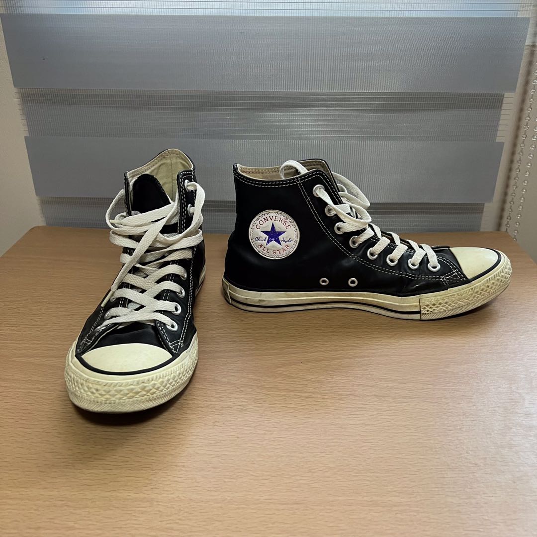 black converse 7.5