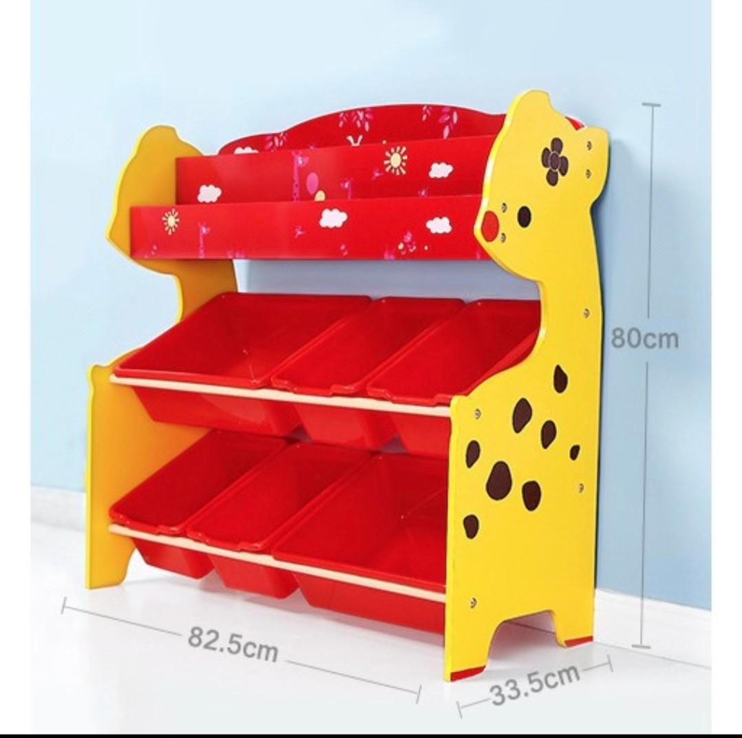 BNIB 3 tiers kids toy storage+bookshelf, Babies & Kids, Baby Nursery