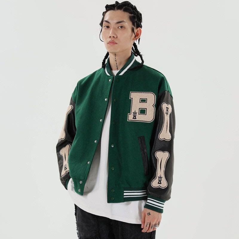 Bones baseball jacket online