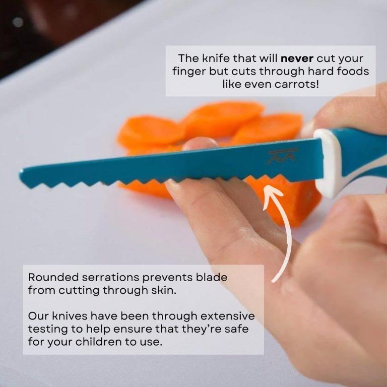 Brand new Kiddikutter Kids Knife / Safe Knife / BPA free / Toddlers
