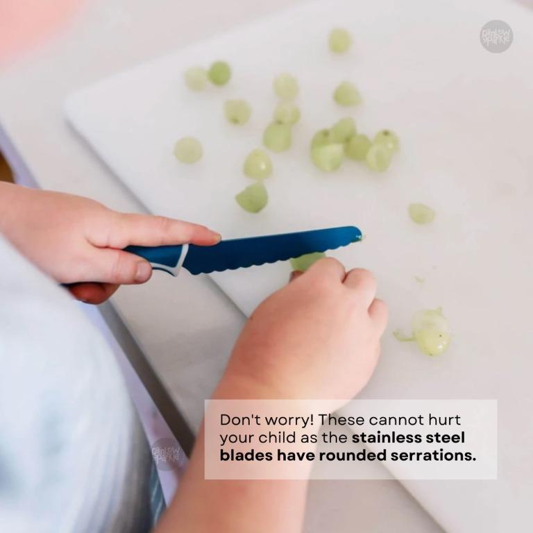 Brand new Kiddikutter Kids Knife / Safe Knife / BPA free / Toddlers